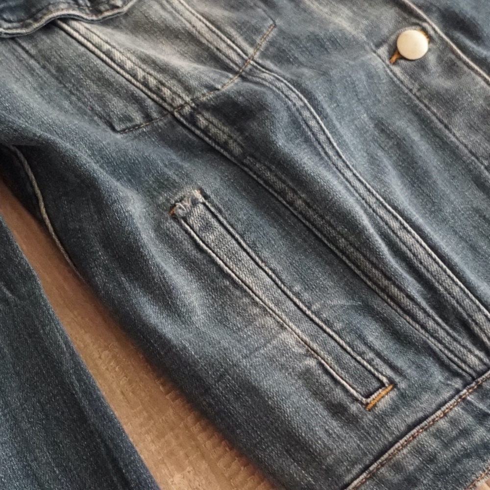 FRAME Classic blue denim jacket - Picture 7 of 15